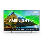 PHILIPS Ambilight 43PUS8309 4K LED Smart TV - 43 Inch Display with Pixel Precise Ultra HD Titan OS Platform and Dolby Atmos Sound, Works with Alexa and Google Voice Assistant - Matt Black