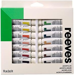 Reeves Acrilici Assortimento 18 Tubi 10ml