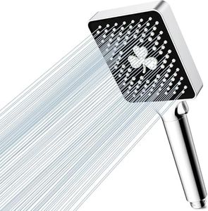 Magichome Pommeau de douche haute pression, pommeau de douche électrique avec 6 modes, pommeau de douche universel pour basse pression d'eau