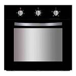 Single Electric Fan Oven In Black, Multi-function With Timer - SIA FSO59BL