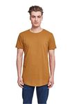 Urban Classics Men's Shaped Long Tee T-Shirt, Nut, 3XL Plus, 1