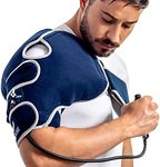 Medcosa Shoulder Compression Ice Pack | Pump it Up with Our Rotator Cuff Cold Therapy Wrap | Compress Yourself for Effective Pain Relief