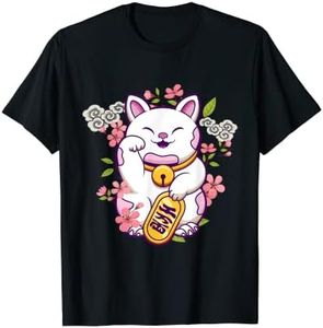 Chat porte-bonheur japonais Bonne chance Kawaii Cat T-Shirt