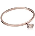 Michael Kors Women's Rose Gold-Tone MK Logo Bracelet MKJX5039791