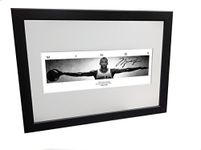 Kicks Michael Jordan WINGS Signed 12x8 A4 Chicago Bulls Basketball Autographed Photo Photograph Picture Frame Gift