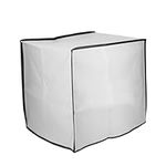 kwmobile Cover Compatible with Philips Essential Airfryer XXL Cover - Air Fryer Dust Cover Protective Case - White