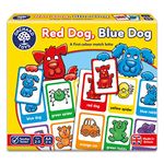 Orchard Toys Red Dog Blue Dog Lotto Game, A Fun First Matching and Memory Game, Perfect For Children Aged 2-5, Develops Memory Skills