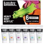Liquitex Professional Acrylic Heavy Body Set Vibrant 6 X 20ml
