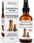 London's Choice (a Canadian Company) Colloidal Silver Liquid for Pets, Argent Colloidal Dog Wound Spray, Anti Itch and Hot Spot Spray for Dogs & Cats, 4 oz / 118 ml