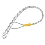 MECCANIXITY Cable Pulling Grip for 20-25mm Cable(Yellow) 51cm,1.7FT Wire Mesh Puller Socks Grip Single Head Galvanizing Steel Wire Grips Net Cover Smooth