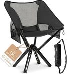 Sitpack Campster 2.0 Ultra Lightweight Backpack Chair with 5s Folding, Small Compact Portable Hiking Chairs with Bottled Sized for Camping, Outside, Climbing, Beach, Fishing