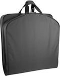 WallyBags® 60” Deluxe Travel Garment Bag, Black, 60-Inch, 60" Deluxe Travel Garment Bag