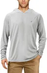 Roadbox UPF 50+ Fishing Shirts for Men Long Sleeve Sun Protection Lightweight Outdoor UV Hiking Shirts