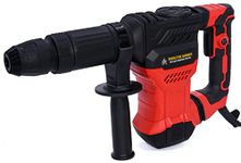 Jpt Sds Max 7.5Kg Heavy Duty Breaker Machine | 1300W | 4100 Bpm | 12.5 Joules Impact Rate | Flat & Pointed Chisels - Red