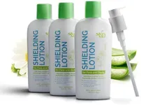 Skin MD Shielding Lotion 8oz - 3 Pack Hydrating Body Lotion for Sensitive Skin with Dispenser | Non-Greasy, Fast-Absorbing Moisturizer with Plant-Based Ingredient, Eczema & Psoriasis Relief