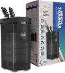 aqua nature Tranquil Flow Professional External Canister Filter With Fully Loaded Media For Freshwater&Saltwater Aquarium(Tranquil Flow -600)(Suitable For 600L Aquarium -Pump Output 1300L/H)