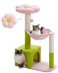 MUTTROS Flower Cat Tree with Large 