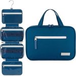 Eco Sun Hanging Travel Toiletry Bag — Designed in Hawaii — Water-resistant Travel Organizer for Bathroom Accessories