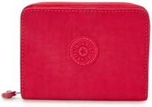Kipling Women's Money Love Wallet, RFID Anti-Hacker Technology Wallet, Polyester Zip Closure Wallet