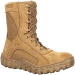 Rocky men's S2v Steel Toe Tactical Military Boot, Coyote Brown, 7.5