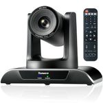 Tenveo PTZ Conference Camera 10X Optical Zoom USB3.0 HDMI Video Conference Camera 1080P Full HD PTZ Camera Work with Skype/Zoom/Teams/OBS for Meeting Church Live Streaming Education Medical