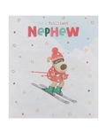 Boofle For A Brilliant Nephew Skiing Christmas Greeting Card Cute Xmas Cards