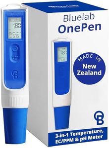 Bluelab OnePen - a 3-in-1 Temperature, EC/PPM and pH Meter, Lightning Fast Readings - Bluetooth Data Sharing & in-App Tracking - Replaceable Probe