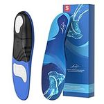 Plantar Fasciitis Pain Relief Feet Insoles, Orthotics Arch Support Insoles with Motion Control Shoe Inserts Work Boot Flat Feet Comfortable for Men and Women Improve Balance