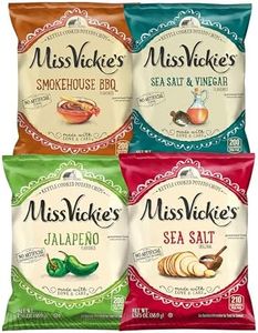 Miss Vickie's Kettle Cooked Potato Chips, Variety Pack, 1.375 Ounce (Pack of 28)