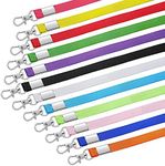 Shappy 96 Pieces Multicolored Cruise Lanyard Neck Lanyards Keychain Lanyard for ID Badge Holder Office Lanyard with Swivel Hook for Name Tag, Keys(Multi Colors)