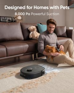eufy X10 Pro Omni Robot Vacuum – Smart Self-Cleaning, Powerful Suction