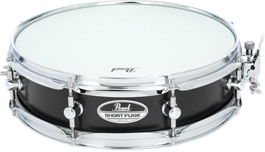 Pearl Short Fuse Piccolo Snare Drum - 3.5 x 13-inch - Black Steel