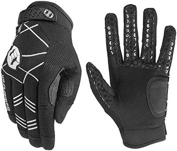 Seibertron B-A-R PRO 2.0 Signature Baseball/Softball Batting Gloves Super Grip Finger Fit for Adult Black L