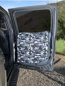 4Knines Heavy-Duty Car Door Protector for Dogs, Waterproof XL Camo