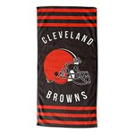 Northwest NFL Cleveland Browns Beach Towel, 30" x 60", Stripes