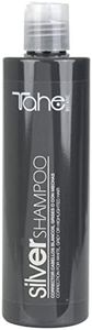 Tahe Silver Champú Corrector Del Tono para Cabellos blancos, grises, rubios o con mechas, 300 ml