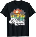 Vintage Maui Hawaii Hawaiian Beach Surfing 70's Surf Gift T-Shirt