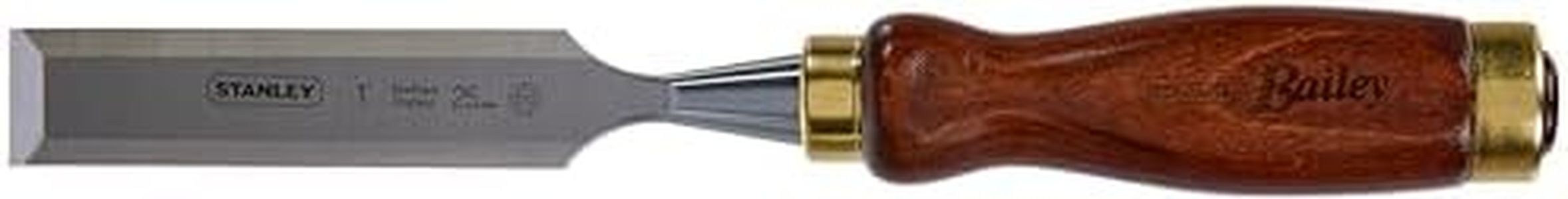 Stanley 2-16-392 Chisel "Bailey", Silver/Tan Brown