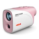 REDTIGER Mini Golf Range Finder with 1200 Yards, IP65 Range Finder Golf with Slope Switch, 7X Magnification, Magnetic & Rechargeable Rangefinder, Flag Pole Lock Vibration
