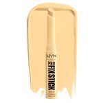 NYX PROFESSIONAL MAKEUP, Pro Fix Stick Correcting Concealer, Infused with hyaluronic acid, Cream formula - 0.3 Mid Yellow