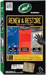 Turtle Wax 54349 Renew and Restore Wipes, Car Paint Scratch Removal, Works on Water Spots, Headlight Oxidation, Glass, Metal and More, Pack of 8 Wipes
