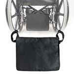 Wheelchair Urinary Drainage Bag Holder - Under Seat Urine Collector Storage Basket with Adjust Buckle Straps for Nephrostomy Bag, Foley Bag,14"x 11"