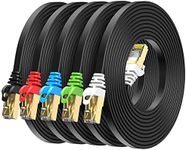 BUSOHE Cat8 Ethernet Cable 15FT 5 P