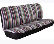 West Coast Auto Universal Baja Saddle Blanket Bench Full Size Seat Cover Fits Ford, Chevrolet, Dodge, and Full Size Pickup Trucks (National)