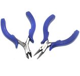 Beadsnfashion Jewellery Making Stainless Steel Pliers Tool, Pack Of 2 Pliers Combo