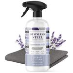 Therapy Premium Stainless Steel Cleaner & Polish - Includes Large Microfiber 16