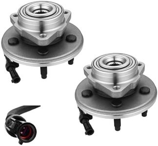 PM Auto Front Wheel Hub Bearings Assembly Replacement for 2002-2005 Ford Explorer, Wheel Bearing Hubs Pair of 2