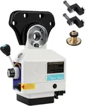 Power Feed X-Axis for Milling Machine 450 in-lb Torque, 0-200RPM Table Milling Machine Power Feed 110V,for Bridgeport and Some Knee Type Mills with a 5/8" Diameter Shaft on the End