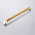 Bathroom Grab Handrail Wooden Handrail Grab Rails Bar Towel Rack for Stairway Bathroom Toilet Shower Bathtub Support Handle Safe Grip Armrests, for Disabled Elderly 125kg (Size : 44cm)