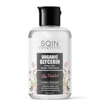 SqinCosmetics 100% Organic & Pure Vegetable Glycerine For Face - 200ml - Hypoallergenic Moisturizer And Skin Cleanser | All-Natural, Chemical-Free, For All Skin Types